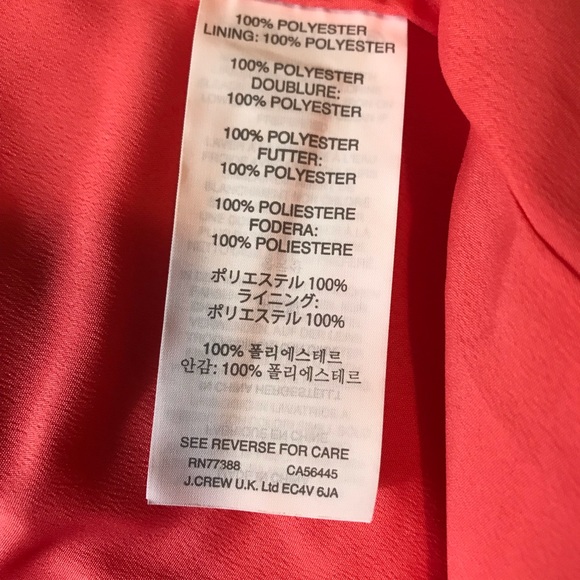 J. CREW Coral Stitched-down pleated mini skirt - Picture 4 of 4